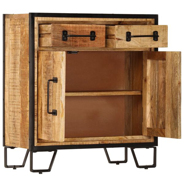 vidaXL Buffet 65x30x70 cm Bois de manguier massif