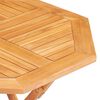 vidaXL Ensemble &agrave; manger de jardin 5 pcs Bois de teck massif