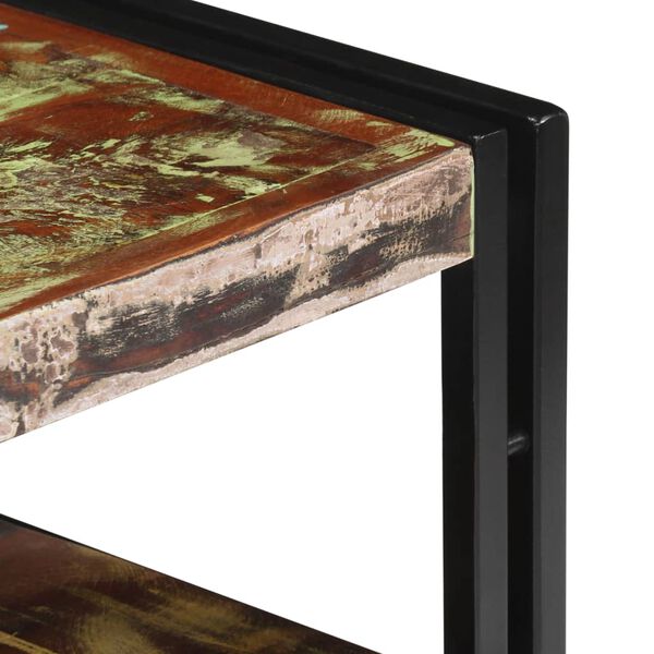 vidaXL Meuble TV Bois de récupération massif 120 x 30 x 40 cm