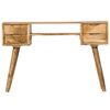 vidaXL Bureau Bois de manguier massif 115 x 47 x 76 cm