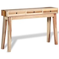 vidaXL Table console Bois de récupération massif