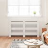 vidaXL Cache-radiateur Blanc 152x19x81,5 cm MDF