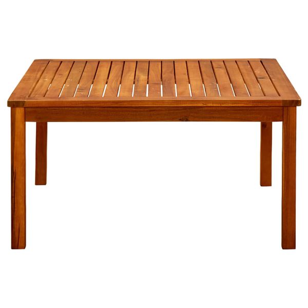 vidaXL Table basse de jardin 85x85x45 cm Bois solide d'acacia