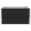 vidaXL Jardini&egrave;re 100 x 100 x 45 cm Acier galvanis&eacute; Anthracite