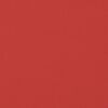 vidaXL Coussin de palette rouge 50x50x12 cm tissu
