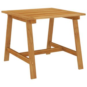 vidaXL Table &agrave; manger de jardin 88x88x74 cm Bois d'acacia massif
