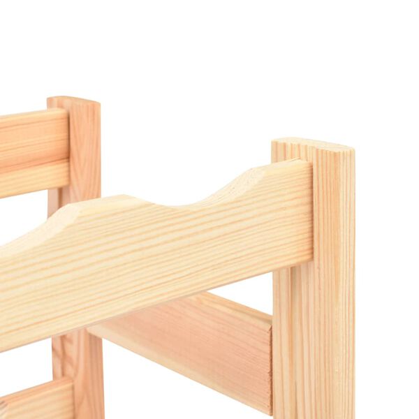 vidaXL Casier à bouteilles pour 20 bouteilles Pinède