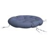 vidaXL Coussin rond bleu marine &Oslash; 100x11 cm tissu oxford