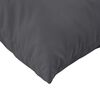 vidaXL Coussins de canap&eacute; 4 pcs anthracite 40x40 cm tissu
