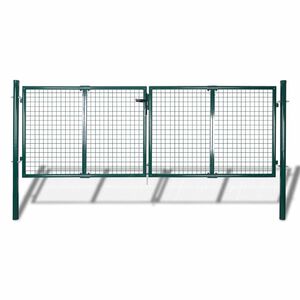 vidaXL Grille de portail/cl&ocirc;ture/mur en filet 300x75 cm