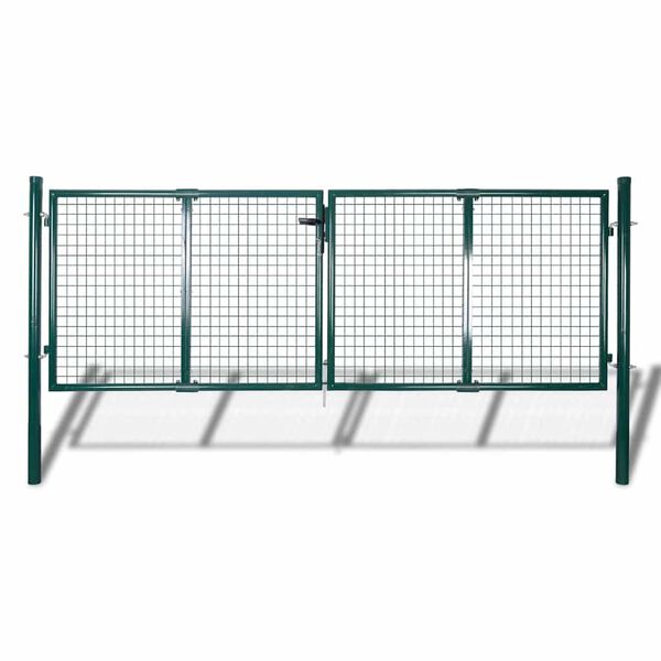 vidaXL Grille de portail/clôture/mur en filet 300x75 cm
