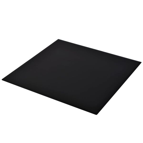vidaXL Dessus de table carr&eacute; Verre tremp&eacute; 800 x 800 mm