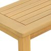 vidaXL Table console de jardin 80x35x75 cm Bois d'acacia solide