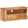 vidaXL Meuble TV 88x30x40 cm Bois d'acacia massif