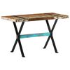 vidaXL Table à manger 120x60x76 cm Bois de récupération massif