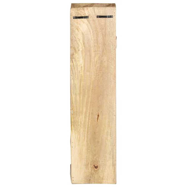 vidaXL Casier &agrave; bouteilles pour 5 bouteilles Bois de manguier massif