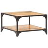 vidaXL Table basse 60x60x35 cm Bois de manguier massif