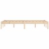 vidaXL Cadre de lit sans matelas 137x190 cm bois massif de pin