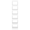 vidaXL Biblioth&egrave;que/S&eacute;parateur de pi&egrave;ce Blanc 40x30x198 cm
