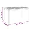 vidaXL Ensemble à manger de jardin 5pcs Bois de teck massif