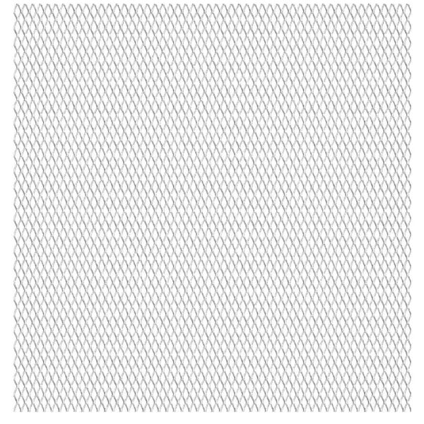 vidaXL Panneau de grillage de jardin Acier inox 50x50 cm 30x17x2,5 mm