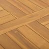 vidaXL Dessus de table carr&eacute; 50x50x2,5 cm Bois de teck massif