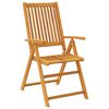 vidaXL Ensemble à manger de jardin 9 pcs 180x90x75 cm bois d'acacia solide