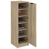 vidaXL Armoire &agrave; chaussures Ch&ecirc;ne Sonoma 30x35x100cm Bois d'ing&eacute;nierie