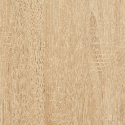 vidaXL Étagères murales 3 pcs Chêne sonoma Bois d'ingénierie