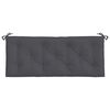vidaXL Coussin de banc de jardin anthracite 120x50x7 cm tissu oxford