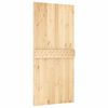 vidaXL Porte NARVIK 95x210 cm bois massif de pin