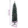 vidaXL Sapin de No&euml;l artificiel mince 300 LED 180 cm