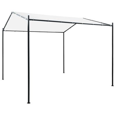 vidaXL Belvédère 3x3x2,6 m Blanc 180 g/m²