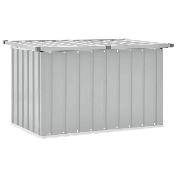 vidaXL Bo&icirc;te de rangement de jardin Gris 109x67x65 cm