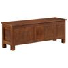vidaXL Bo&icirc;te de rangement 110x30x40 cm Bois de manguier solide