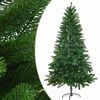 vidaXL Arbre de No&euml;l artificiel pr&eacute;-&eacute;clair&eacute; et boules 150 cm Vert