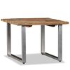vidaXL Table basse Bois de r&eacute;cup&eacute;ration massif 55x55x40 cm