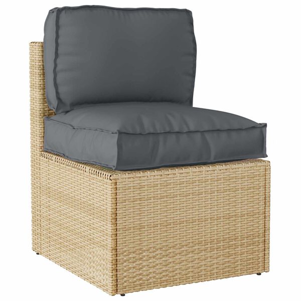 vidaXL Set de coussins de palette 2 pcs Anthracite Tissu Oxford