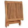 vidaXL Repose-pied pliable 46,5x49x41,5 cm Bois de teck solide