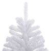 vidaXL Sapin de Noël artificiel à charnières avec neige floquée 180 cm
