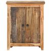 vidaXL Buffet 60x33x75 cm Bois d'acacia solide et bois de r&eacute;cup&eacute;ration