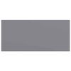 vidaXL &Eacute;tag&egrave;re murale flottante gris 50x23x3,8 cm MDF