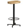 vidaXL Tabourets de bar lot de 2 76 cm bois de manguier massif
