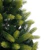 vidaXL Sapin de No&euml;l artificiel &agrave; charni&egrave;res avec support 210 cm
