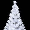 vidaXL Arbre de Noël artificiel pré-éclairé/support 120cm 230 branches