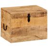 vidaXL Bo&icirc;te de rangement 39x28x31 cm Bois massif d'acacia