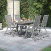 vidaXL Ensemble &agrave; manger de jardin 5 pcs Bois d'acacia solide
