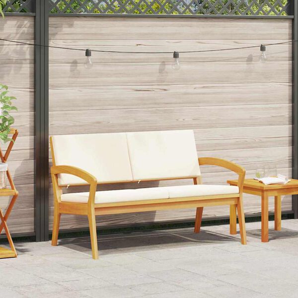 vidaXL Banc de jardin Huile Naturelle Bois d'Acacia Massif