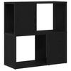 vidaXL Ensemble meuble TV Noir 60 x 24 x 63 cm Bois d'ingénierie