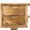 vidaXL Bureau Bois de manguier massif 115 x 47 x 76 cm